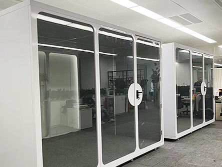 Number of People and Color Selection for Mobile Soundproof Office Booth