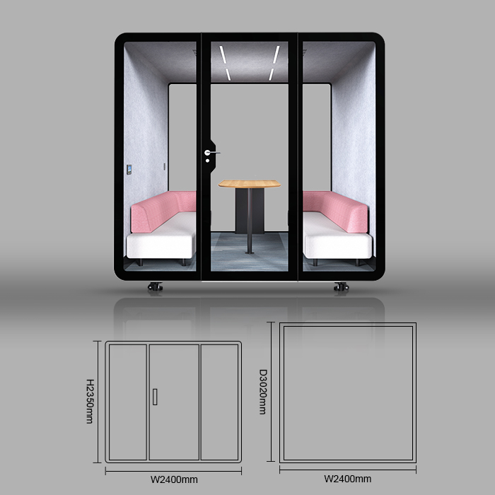 cyspace a-series office booths