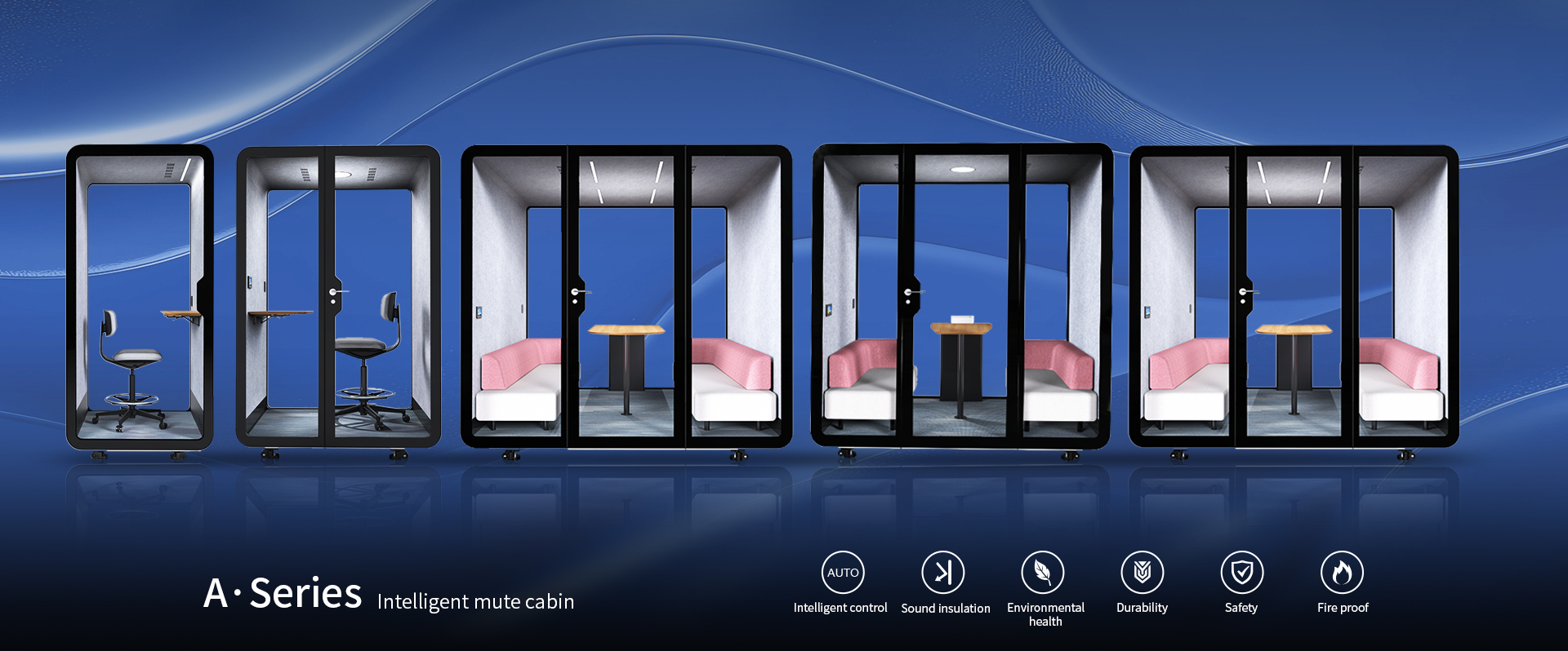 cyspace a-series office booths