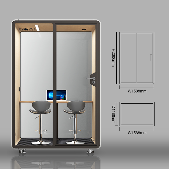 cyspace s-series office booths