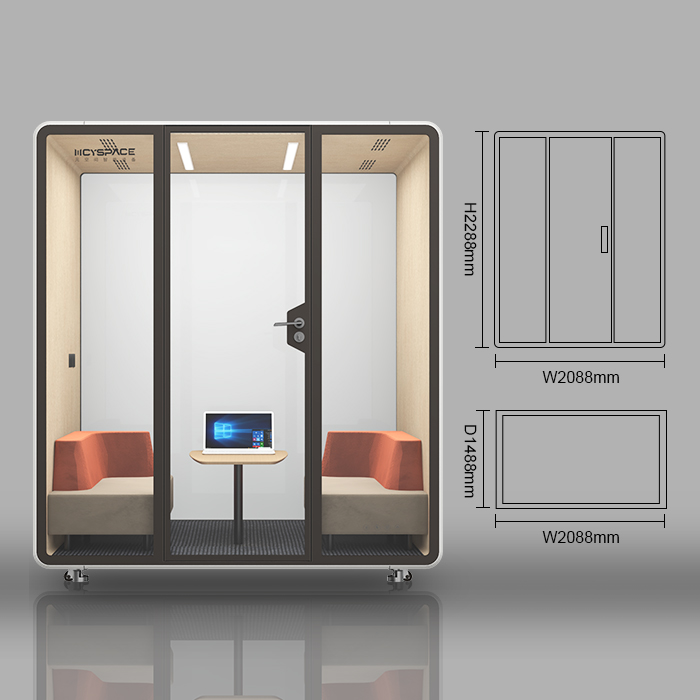 cyspace s-series office booths