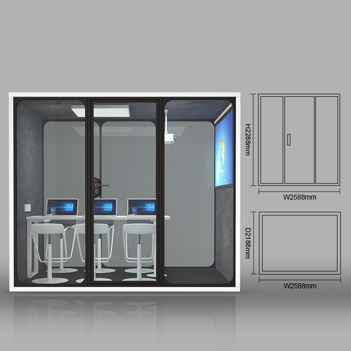 cyspace y-series office booths