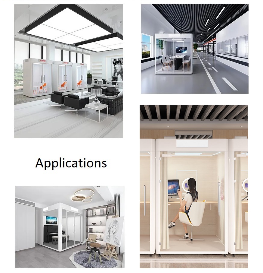 applications of Office Booths