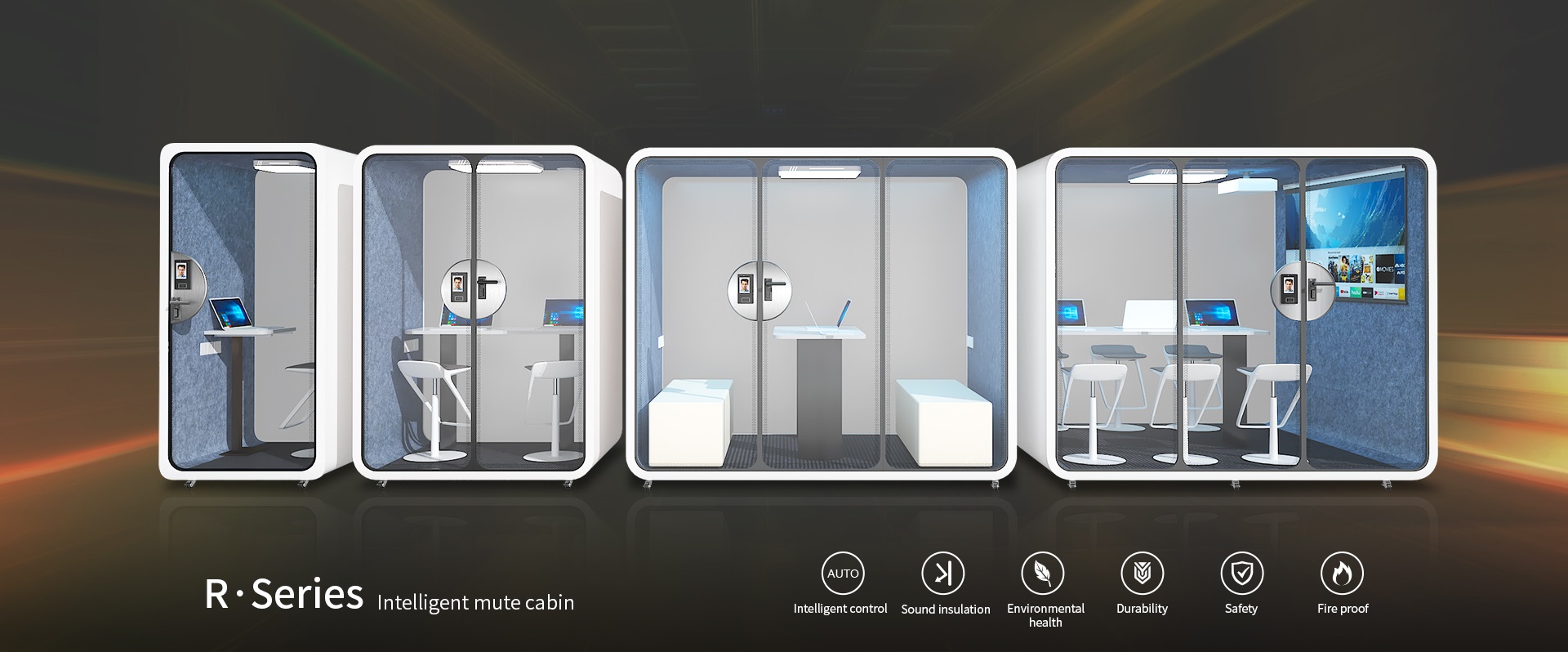 cyspace r-series office booths