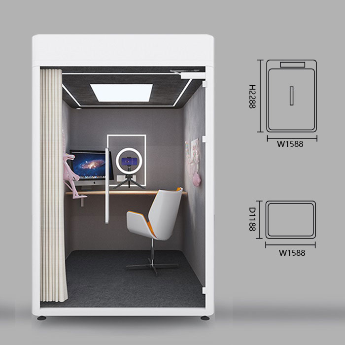 cyspace c-series office booths