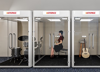 Applications of cyspace Office Booths