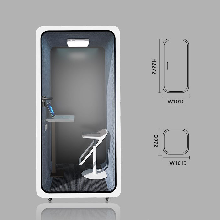 cyspace l-series office booths