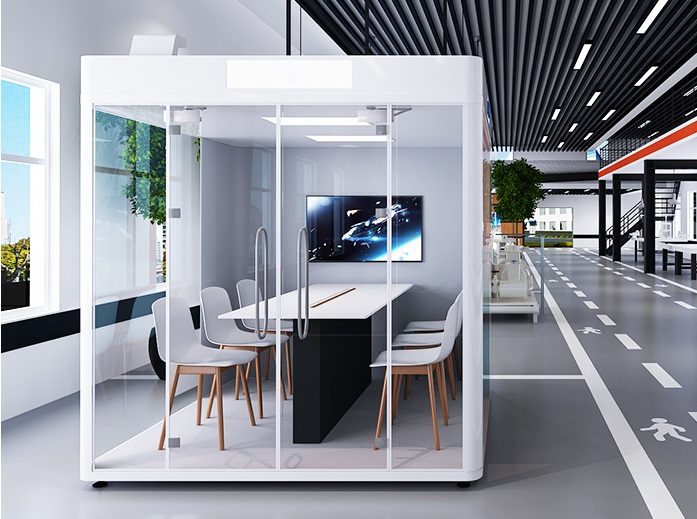 Applications of cyspace Office Booths