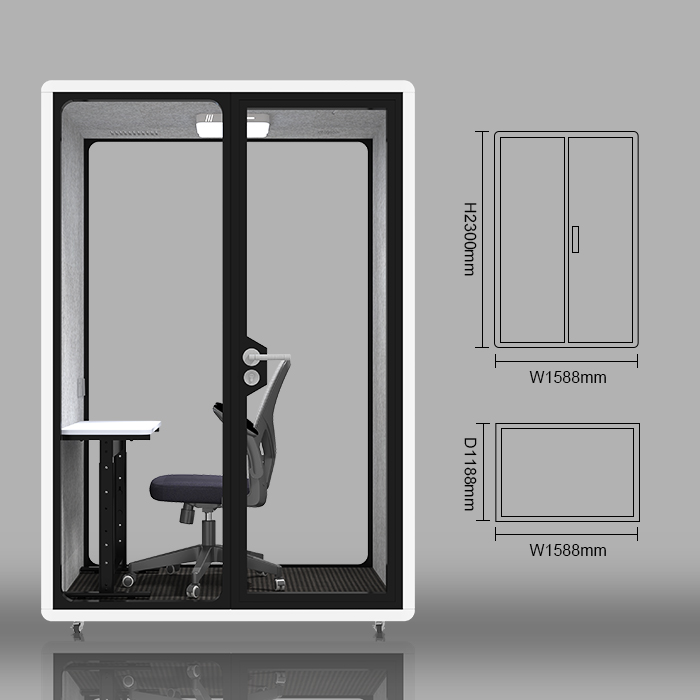 cyspace x-series office booths