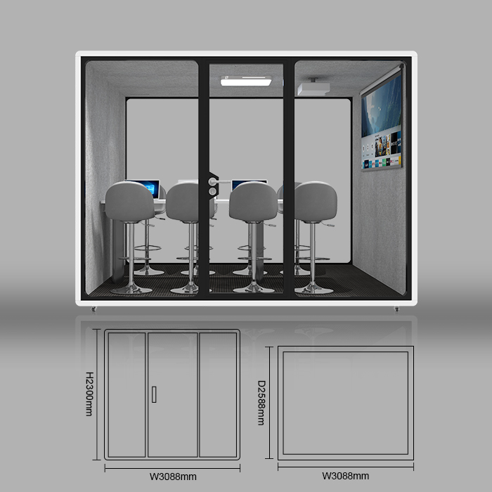 cyspace x-series office booths