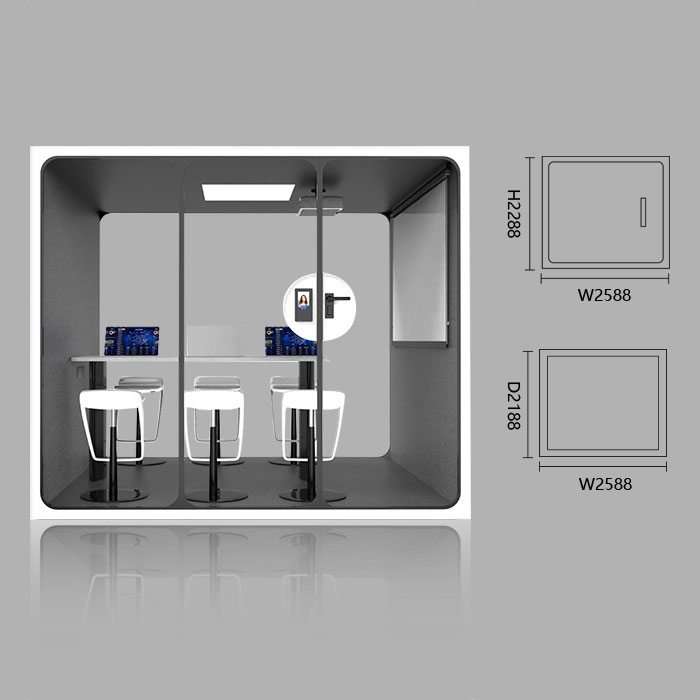 cyspace Y-Series Office Booths